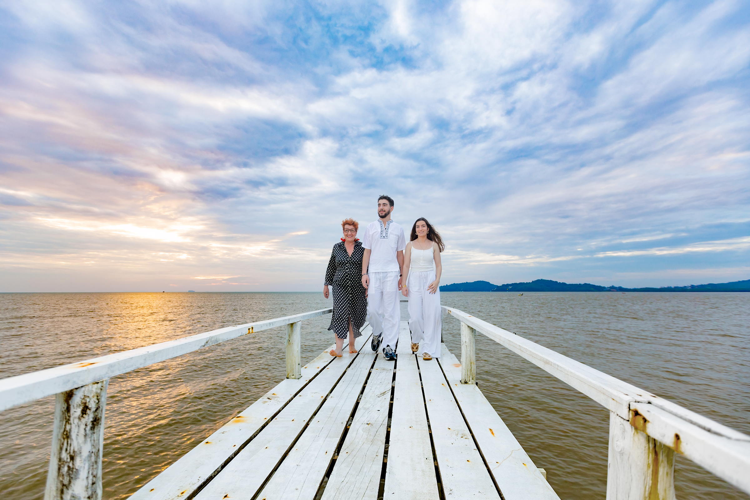 family photoshoot at sapan hin park phuket