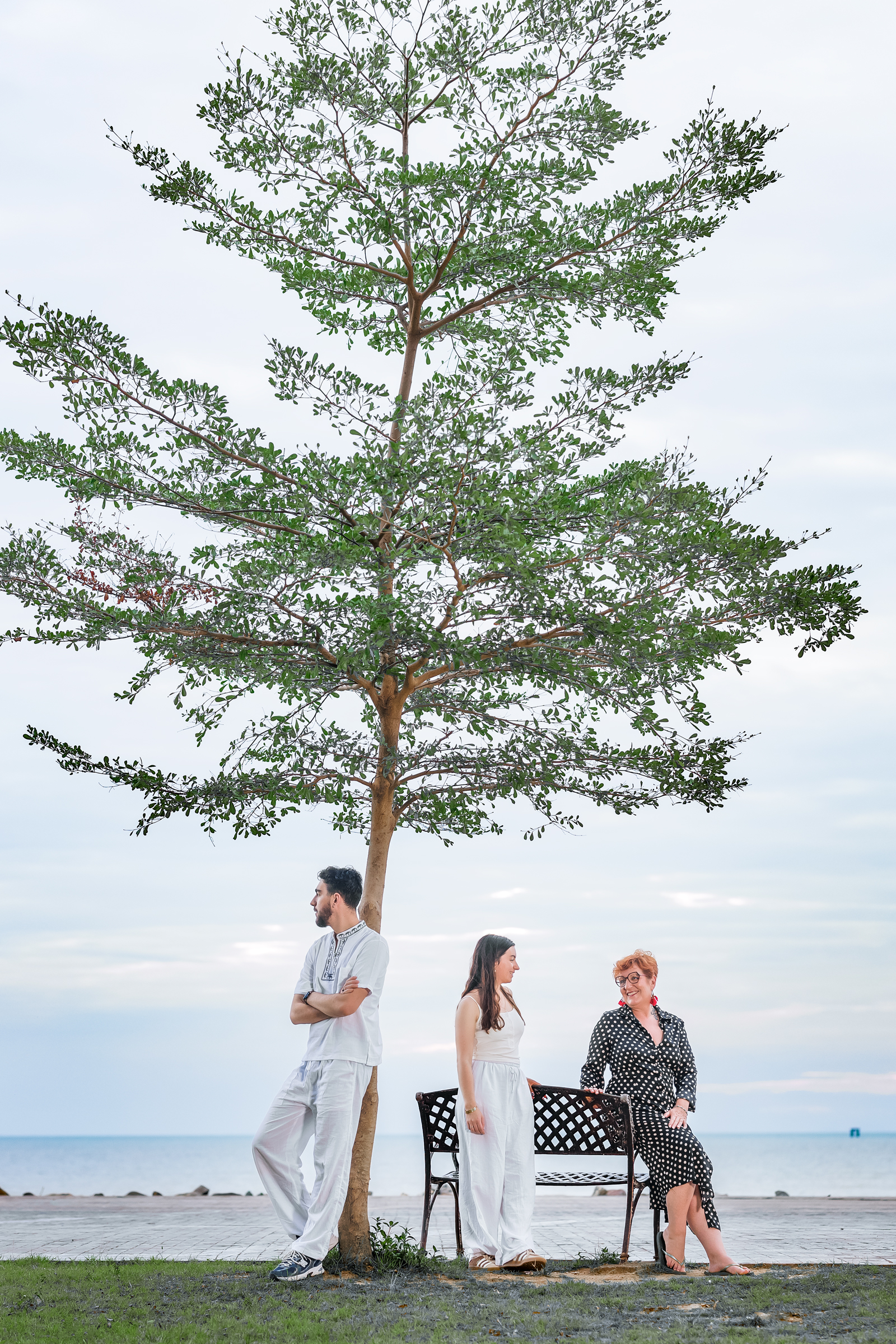 family photoshoot at sapan hin park phuket