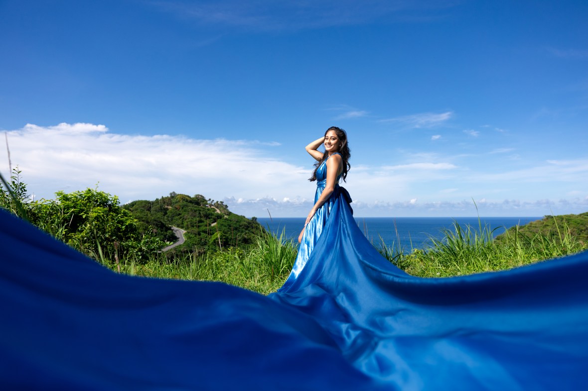 Portrait photography at windmill viewpoint Phuket