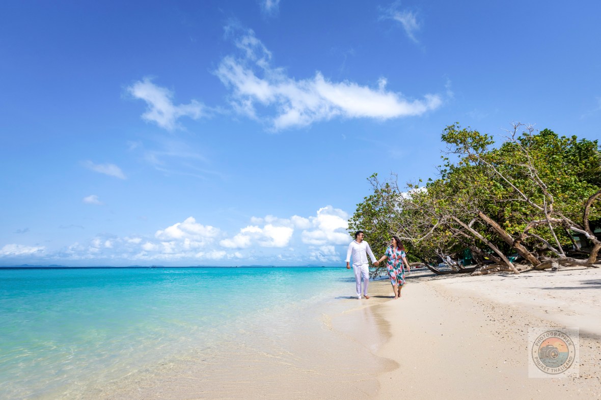 Engagement photography at phi phi island Krabi