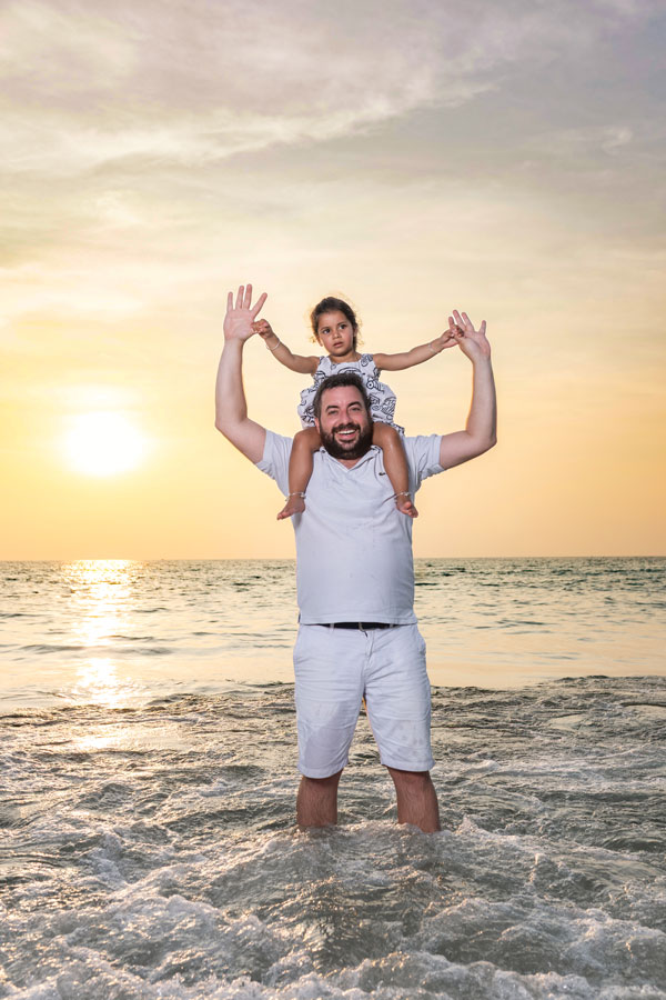 Family photography at kata noi beach Phuket