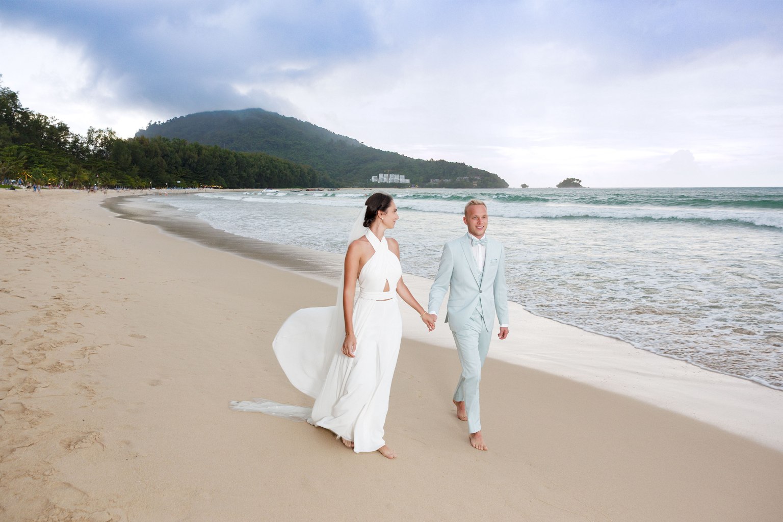 pre wedding photography at sirinat national park nai yang beach phuket