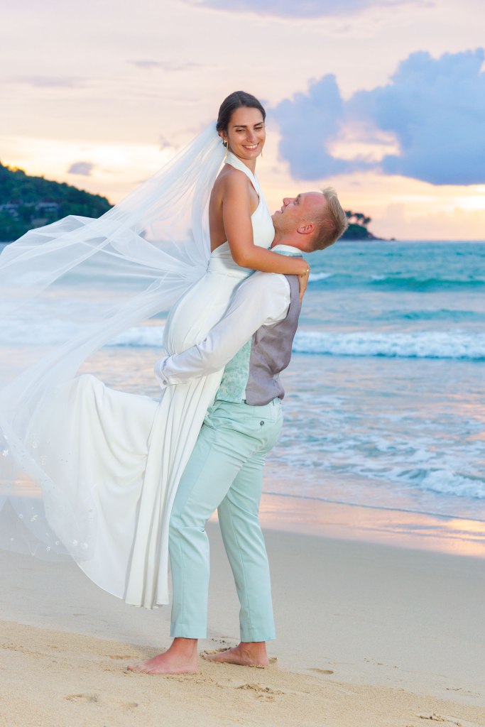 pre wedding photography at sirinat national park nai yang beach phuket