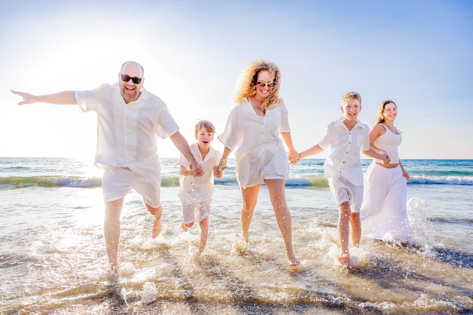 family photoshoot kata noi beach phuket