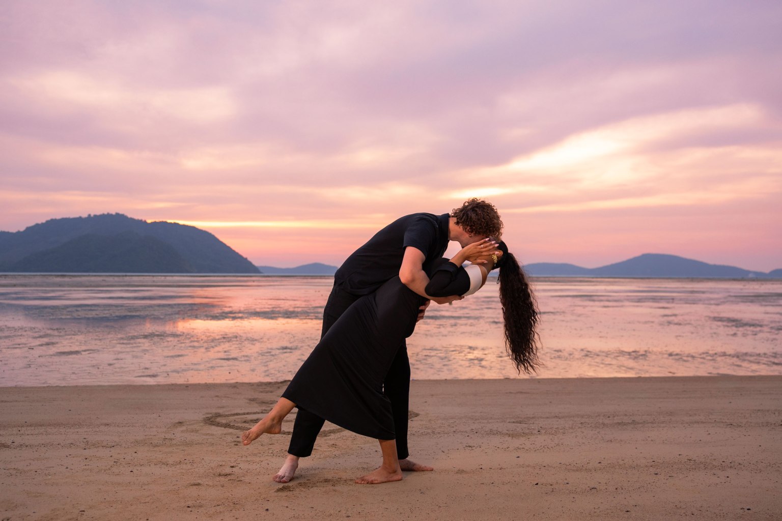 engagement photography at sunrise beach phuket
