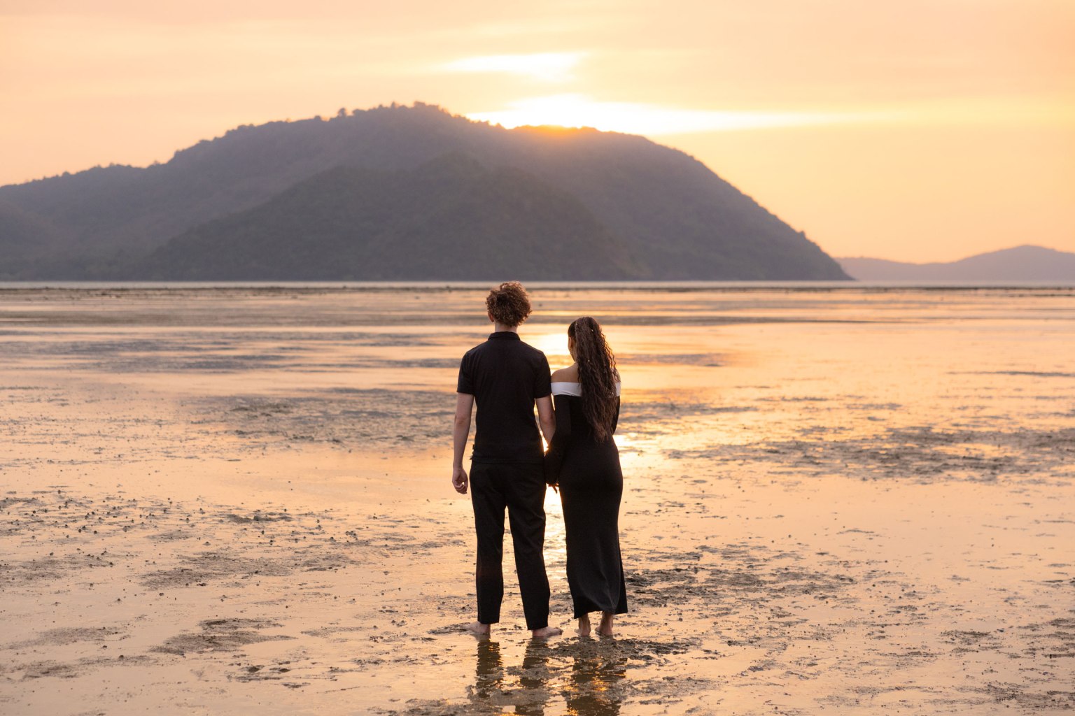 engagement photography at sunrise beach phuket