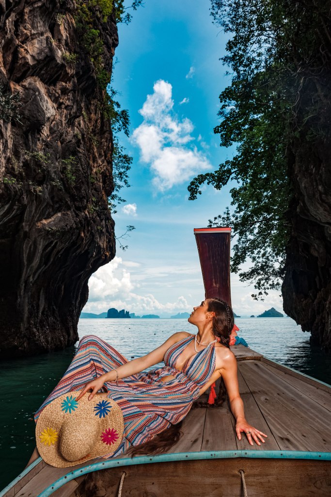 lifestyle portrait photoshoot at koh hong krabi