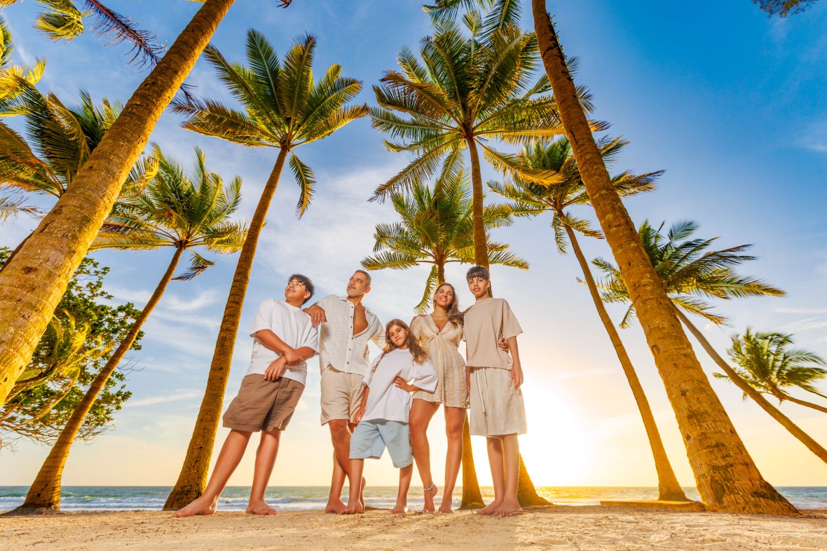 family photoshoot at surin beach phuket